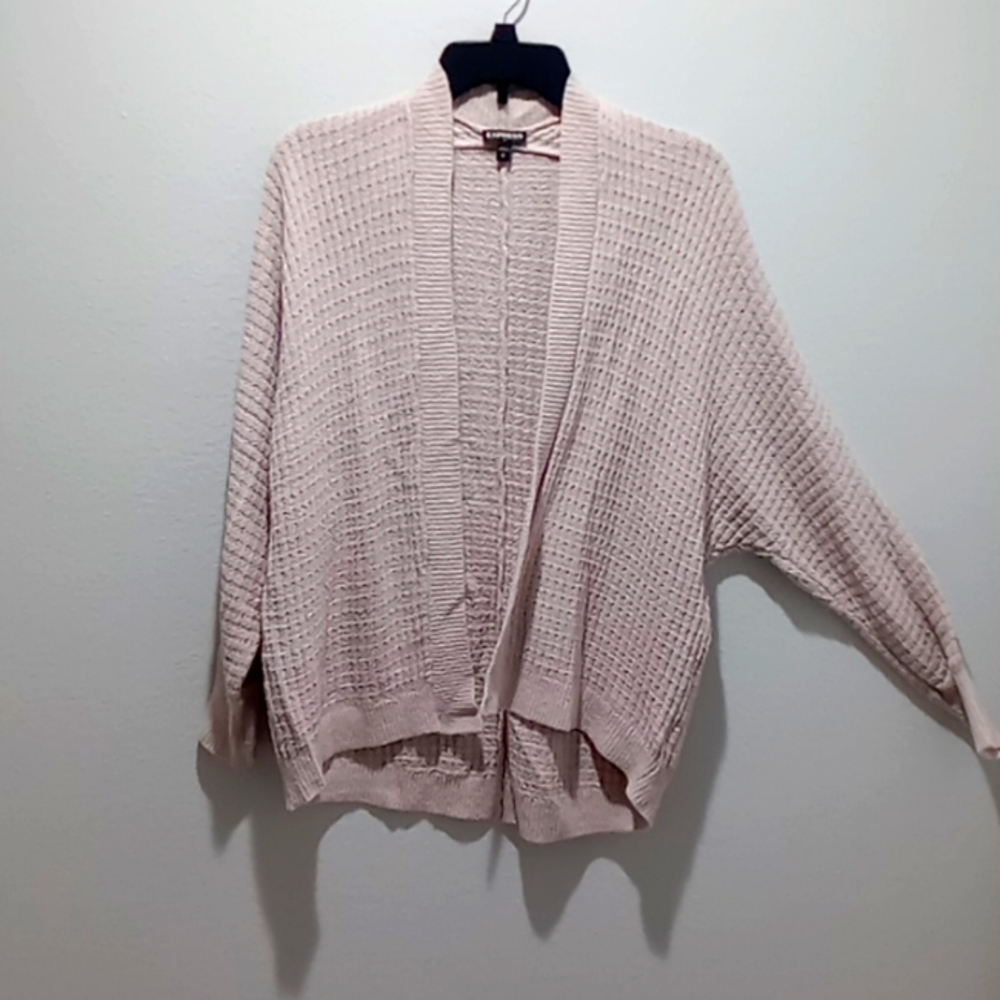 Knit, raglan sleeve sweater in size M from Express